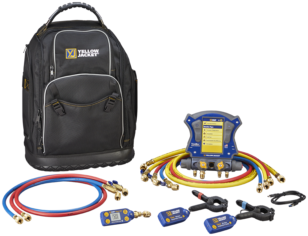 Yellow Jacket® Titanmax Digital Manifold Wireless Kit